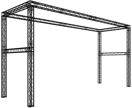 Visuel Fiche complète : ASD / PROLYTE H30V truss noir