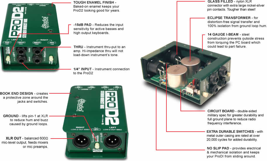 Radial Pro D2