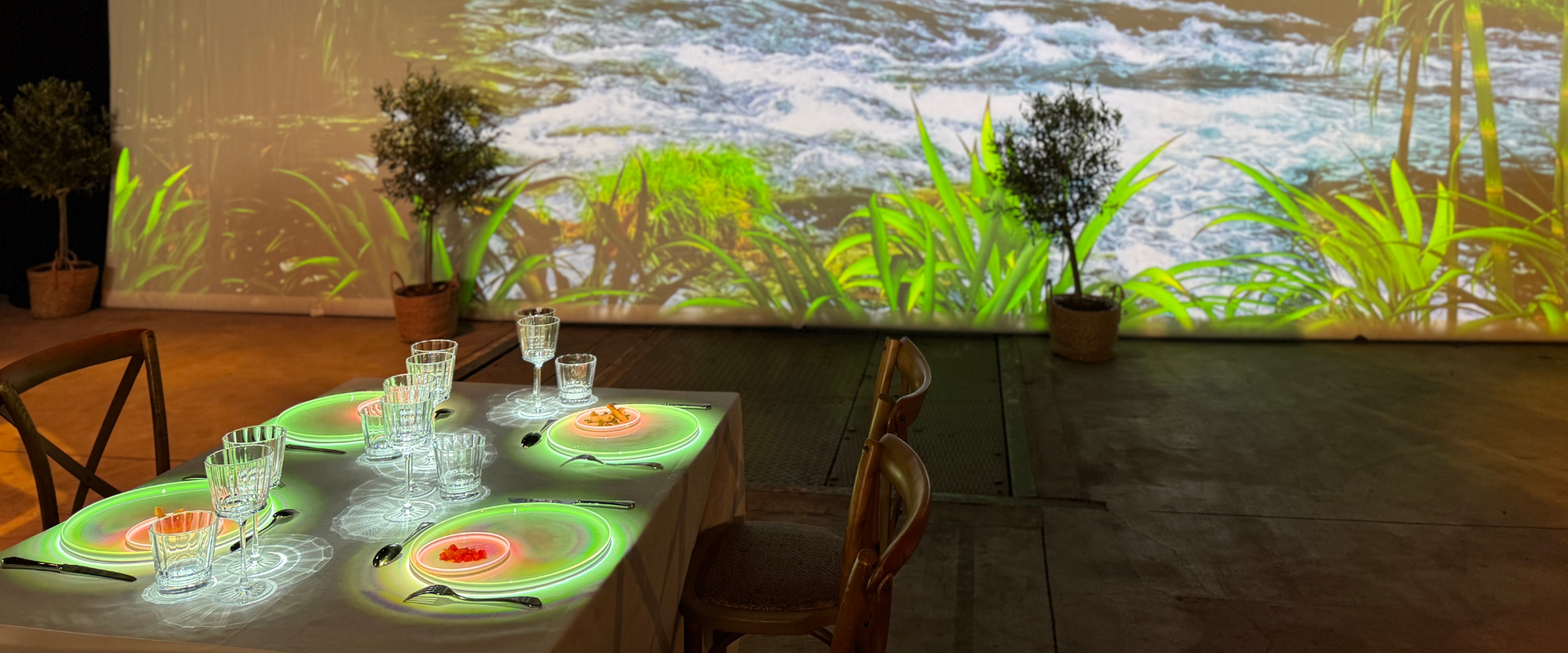 Alternative text - Soirée clients « Le Jardin Secret »